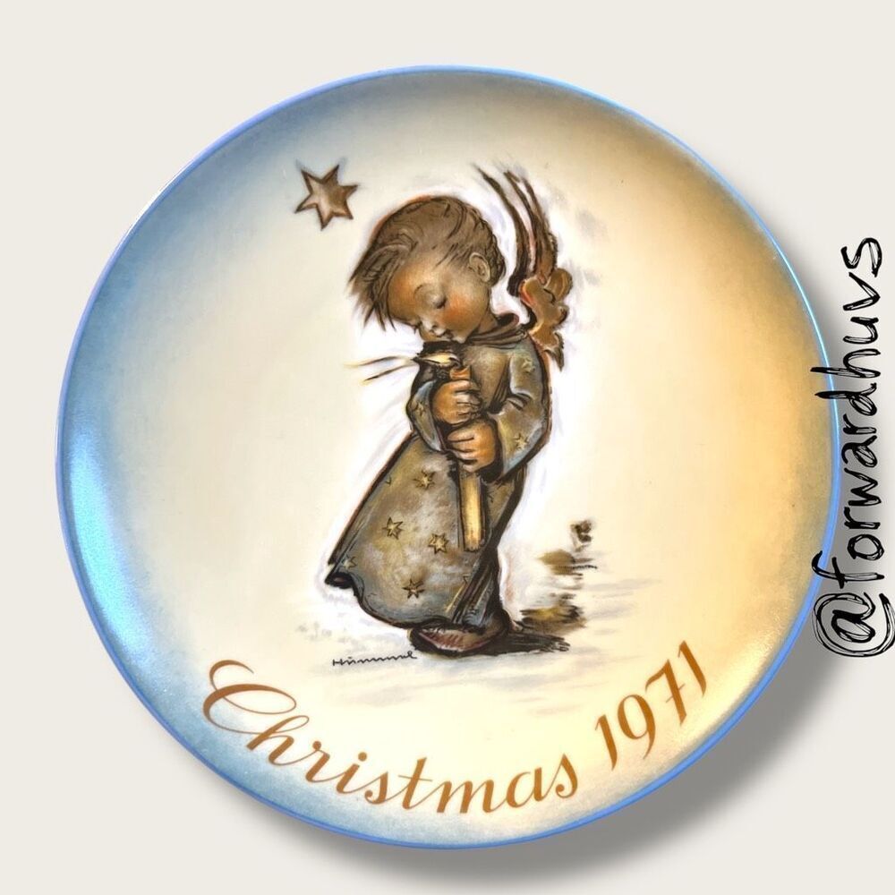1971 Schmid “Christmas Plate” – Sister Berta Hummel – No Box